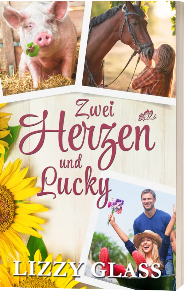 Buchcover von „Zwei Herzen und Lucky“ von Lizzy Glass